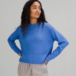 Lululemon Cashlu Boxy Crewneck Sweater (4–XS/S)